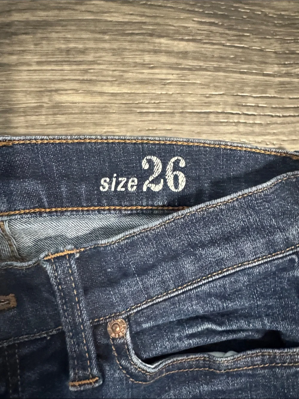 J. Crew Dark Indigo Skinny Jeans with Raw Hem